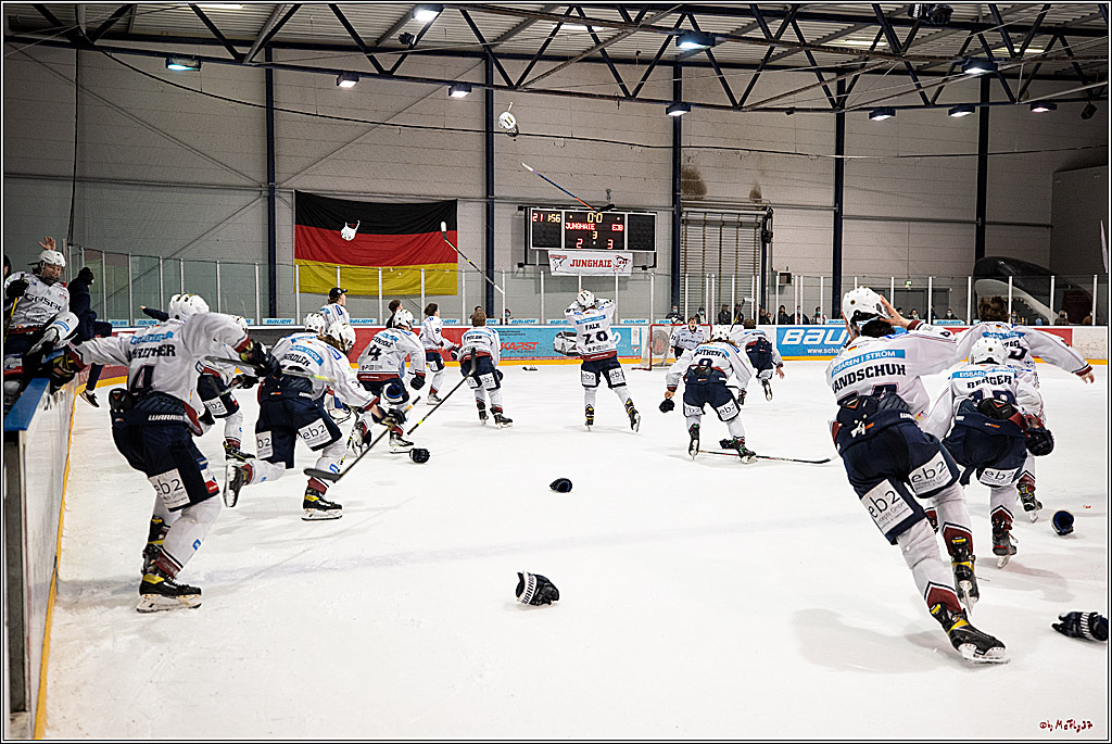 U20-DNL Meisterschaftsfinale;  Koelner Junghaie - Eisbaeren Juniors Berlin; Koeln, 27.03.2022